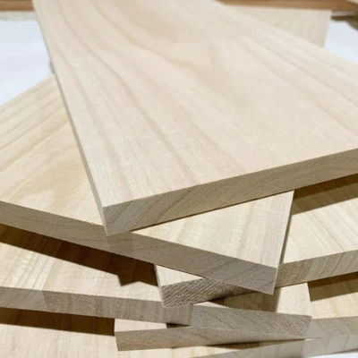 Lightweight Natural Paulownia Wood Thin Board suppliers