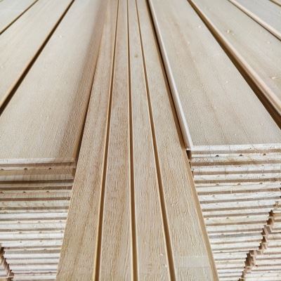 Natural Solid Paulownia Wood Flooring