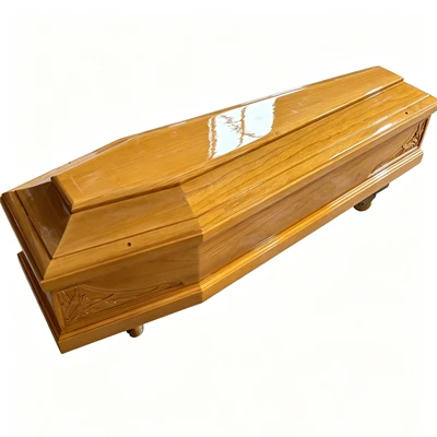 Paulownia Wood Funeral Casket Wooden Coffin Manufacturer & Exporter best