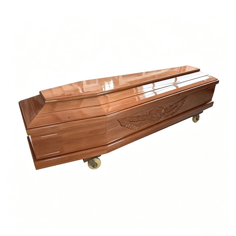 Premium European Style Wooden Burial Coffins price