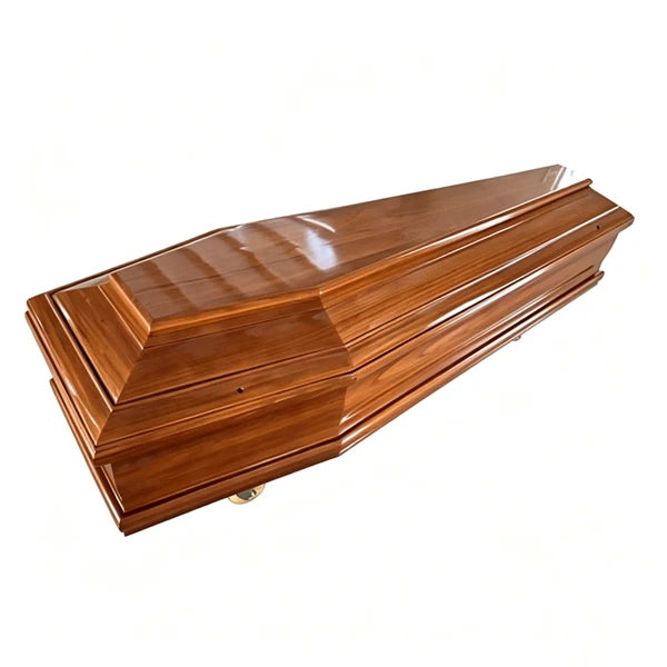 Premium European Style Wooden Burial Coffins