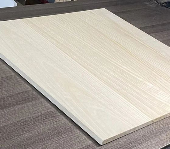 China Paulownia Finger Joint Wood Panel China Paulownia Finger Joint Wood Panel