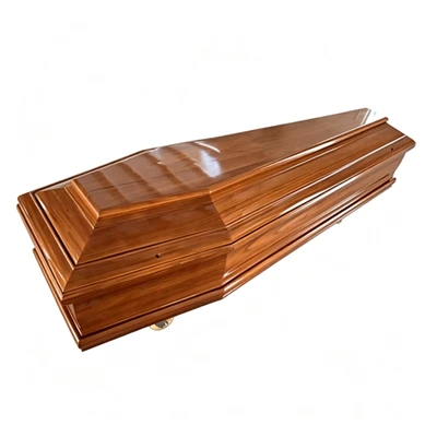 Premium European Style Wooden Burial Coffins
