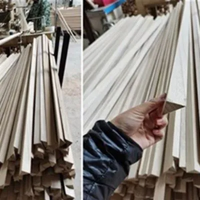 Triangle Wooden Strips Timber Battens Chamfer Strip