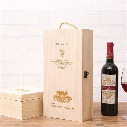 Wine Gift Box Wooden